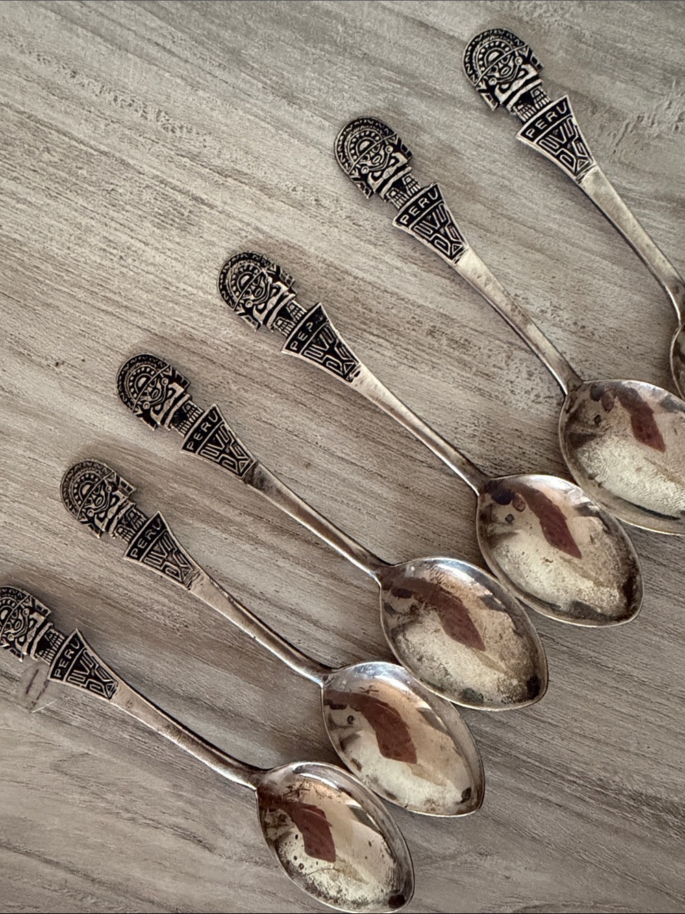Sterling Silver Teaspoons - Set of 6